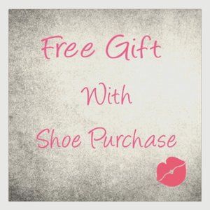 👌FREE GIFT W/ SHOE PURCHASE!!👞👟👡🎁👠👡👢🥿🥾